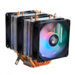 Coldpower 6p3 6 Bakır Boru 3 Rgb Fan 160 Tdp Işlemci Fanı