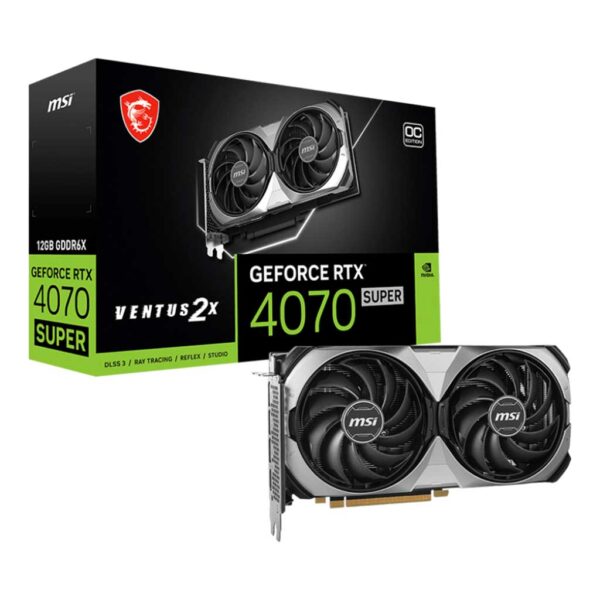 MSI RTX 4070 Super Ventus 2X OC 12GB GDDR6X 192Bit DLSS 3