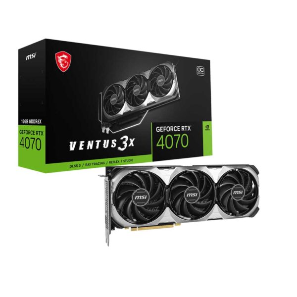 MSI RTX 4070 Super Ventus 3X 12G OC 12GB GDDR6X 192Bit