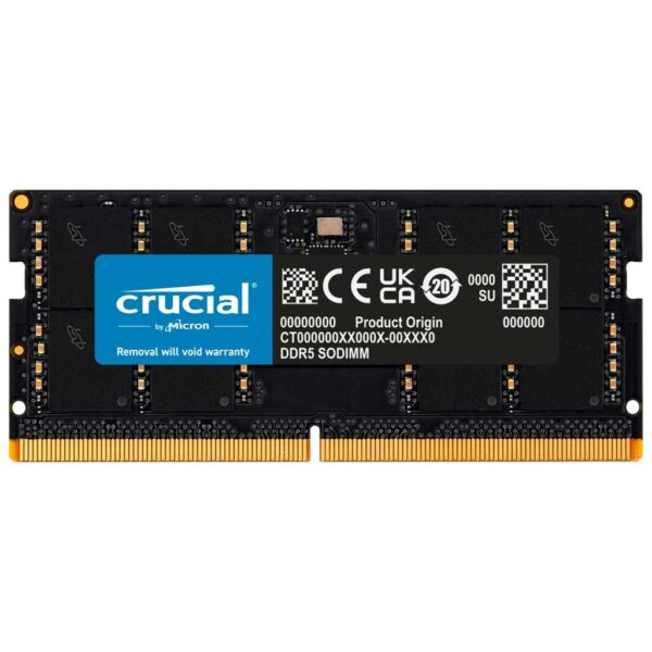 Crucial 16GB DDR5 5200Mhz Notebook Ram 1.1V CL42​