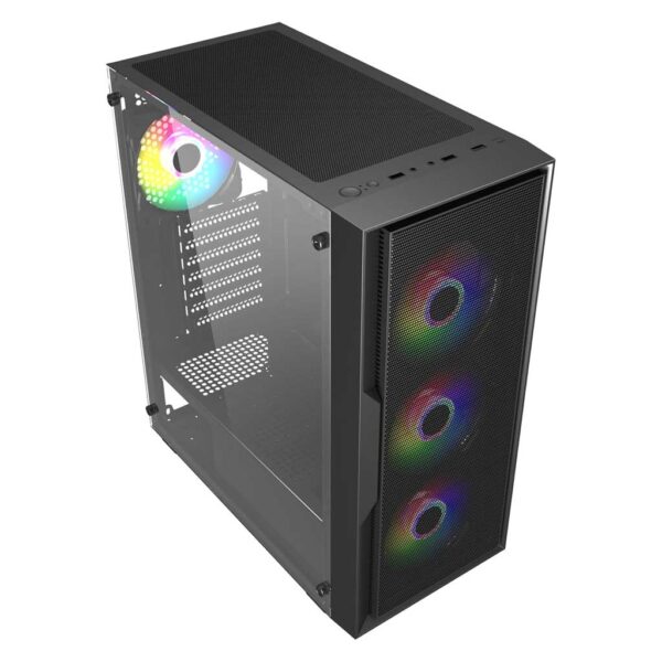 F-Air Tamperli Cam Mesh 4x Rainbow Fan Bos Kasa