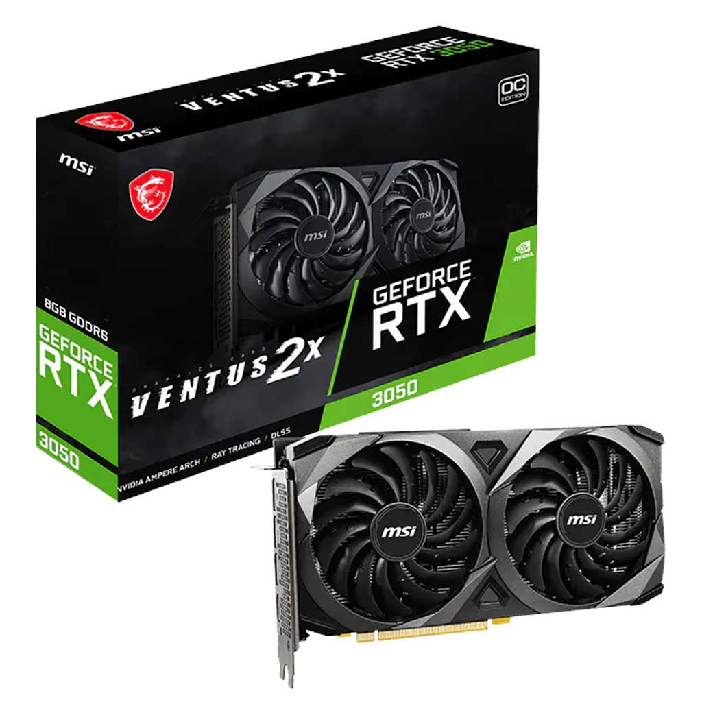 MSI GeForce RTX 3050 Ventus 2X Ekran Kartı
