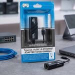 USB Ethernet Adapter - Type-C 3.1 / USB 3.0 10/100/1000 Mbps